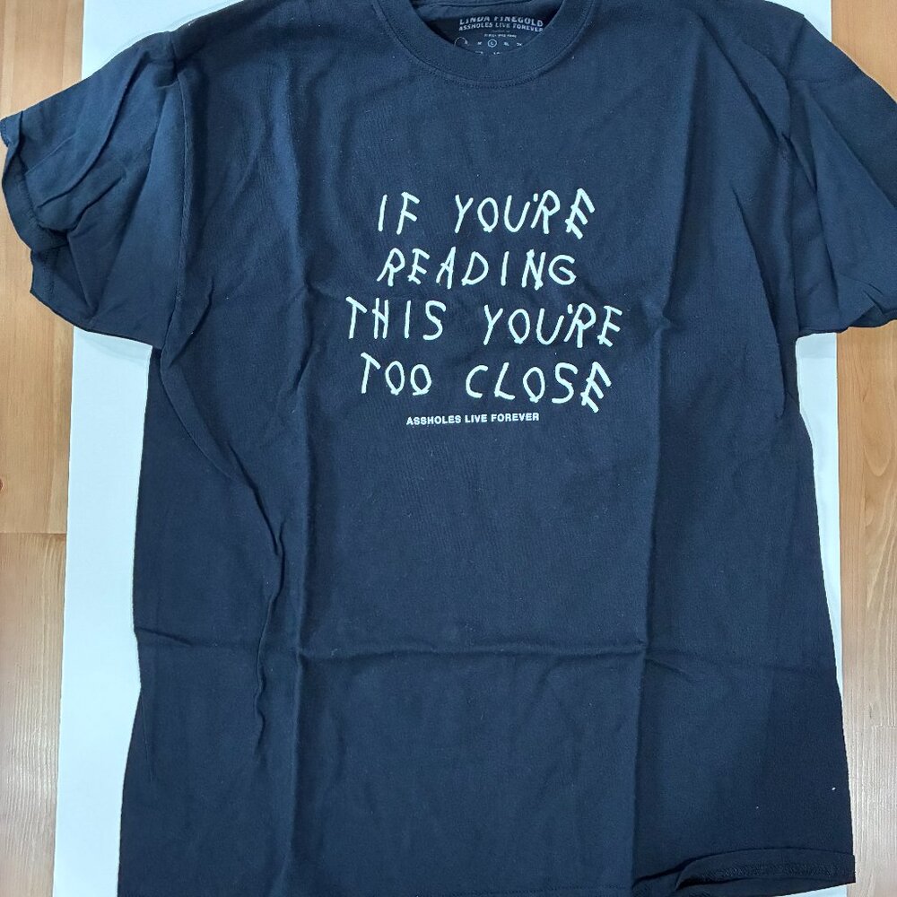 Assholes Live Forever Black Unisex T-shirt